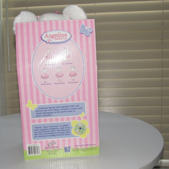 Angelina Ballerina Plush Doll in Springtime Lavender Dress | HIT Entertainment - Picture 4 of 5